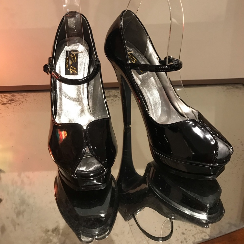 Black Platform Heels